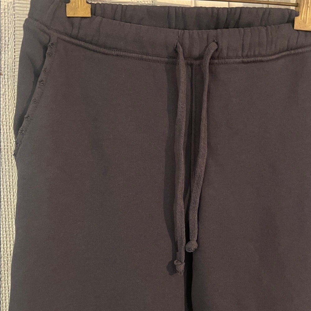 New without tags Frank and Eileen charcoal grey cotton Jogger Pants size S - Picture 2 of 6